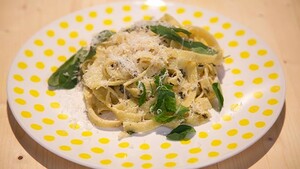 Tagliatelle met venkel en citroenroomsaus