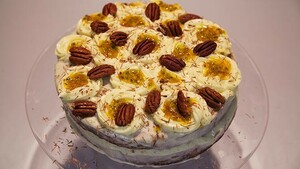 Humberto’s carrot-cheesecake