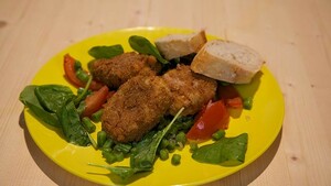 Mozzarella-schnitzeltjes