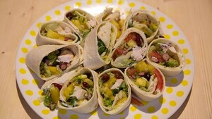 Chicken supreme burritos