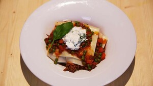 Zomerse lasagne