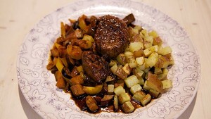 Balsamico-varkenshaas met roseval