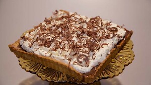 Butterscotch slagroomtaart