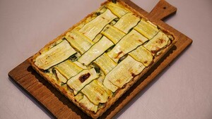 Courgette-rastertaart