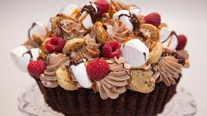 Thomas’ mega-chocoladecupcake