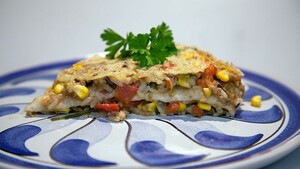 Tortilla ovenschotel uit Mexico