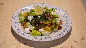 Lamsgehakt met couscous