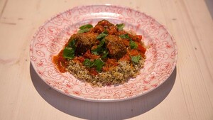 Italiaanse gehaktballetjes met quinoa