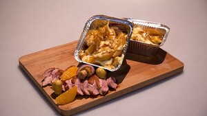 Kapsalon deluxe (met eend en aardappel)