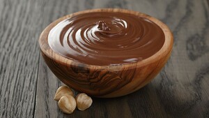 Homemade hazelnootchocopasta