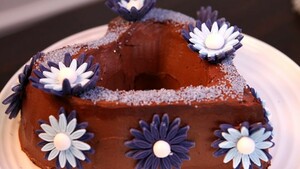 I love you (chocolade fudgetaart)