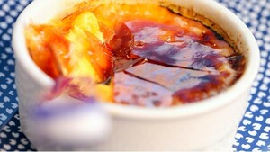 Crème brûlee a la vanille