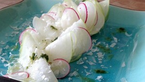 Koolrabicarpaccio