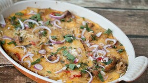 Leftover frittata
