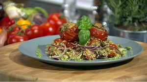 Goedgevulde tomaten
