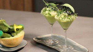 Avocadococktail met komkommertartaar