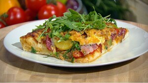 Gezonde pizza