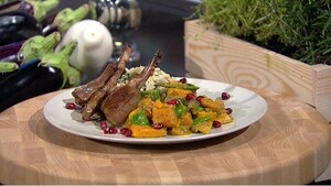 Geurige curry met lamskoteletten