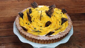 Carolina’s glutenvrije mangotaart