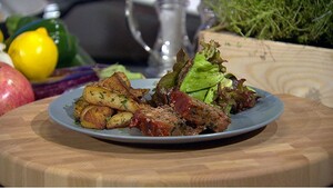 Gehaktbrood met verborgen groente