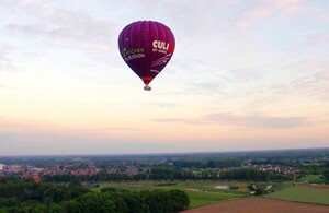 Win een vijfgangendiner aan boord van luchtballonrestaurant CuliAir
