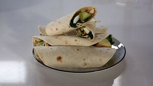 Gado gado wraps