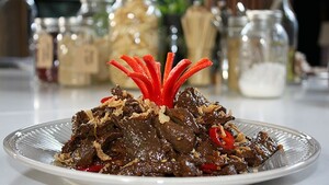 Dendeng Blado van Oma Meity