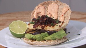 Holi halloumiburger