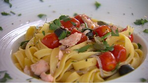 Tagliatelle al salmone