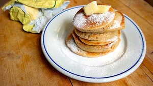 Boekweitpancakes met zoute boter