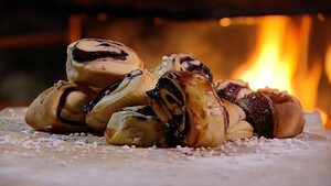 Zoete Finse bosbessenbroodjes