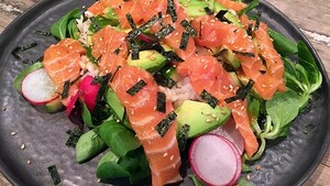 Sushi-salade