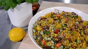 Veganistische recepten bulgursalade