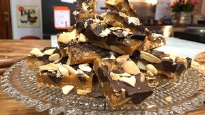 Chocolade toffeeschotsen