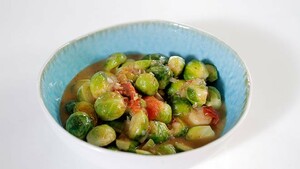 Sambal goreng spruitjes