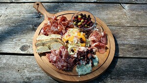 Antipasti met geroosterde octopus
