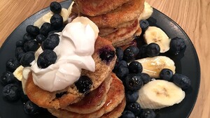 Amerikaanse havermout pancakes