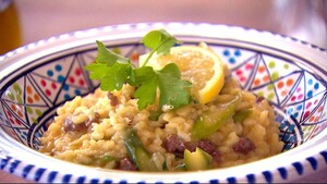 Risotto con salsiccia
