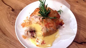 Camembert knapzak