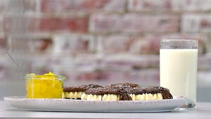 Chocolate chip cookies met sinaasappel en kruidnagel