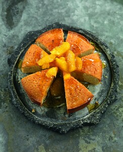 Hidde's macadamiataartje met sinaasappel uit het Good Food Book