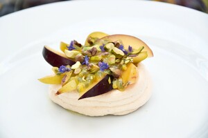 Vacherin met lemon curd