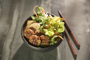 Bun Cha (noedels met geroosterd varkensvlees)