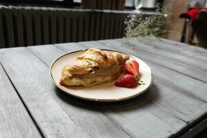 Croissant met koffiecrème