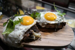 Echte klassieke croque madame
