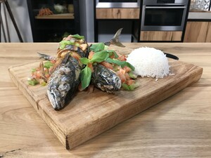 Gebakken vis dabu-dabu style (ikan goreng dabu dabu)