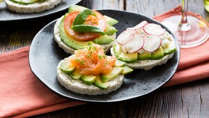 Rijstwafels met zeezout 