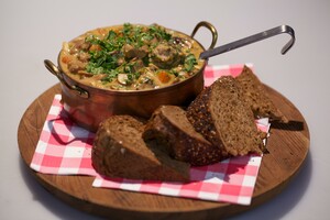 Traditionele kalfsblanquette