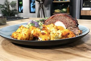 Geroosterde bloemkool en truffelaardappelsalade