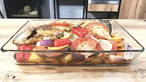 Dorade met charmilla uit de oven